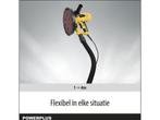 Powerplus elektrische Langnekschuurmachine POWX0478 - 1220W, Verzenden, Zo goed als nieuw