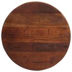 vidaXL Tafelblad rond Ø 60x2,5 cm massief gerecycled hout, Verzenden, Nieuw
