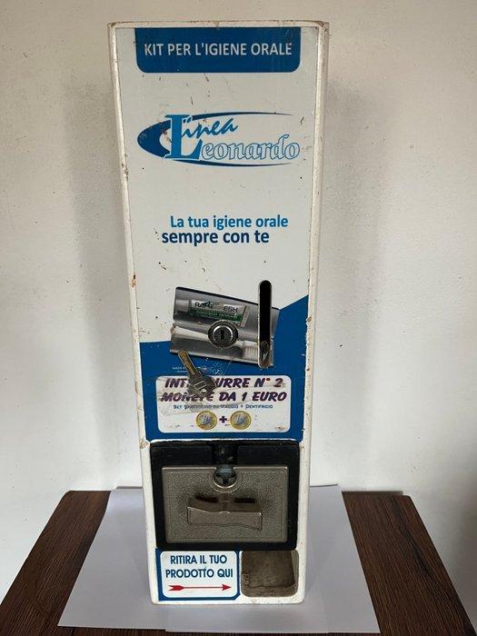 Linea Leonardo - Dispenser - Kit voor mondhygiëne - Hout -, Antiek en Kunst, Antiek | Wandborden en Tegels