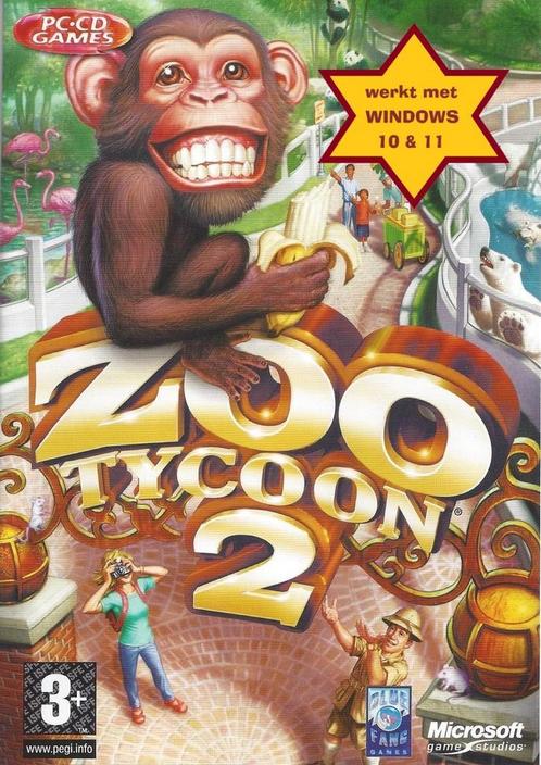 Zoo Tycoon 2, Spelcomputers en Games, Games | Pc, Eén computer, 1 speler, Strategie en Constructie, Refurbished