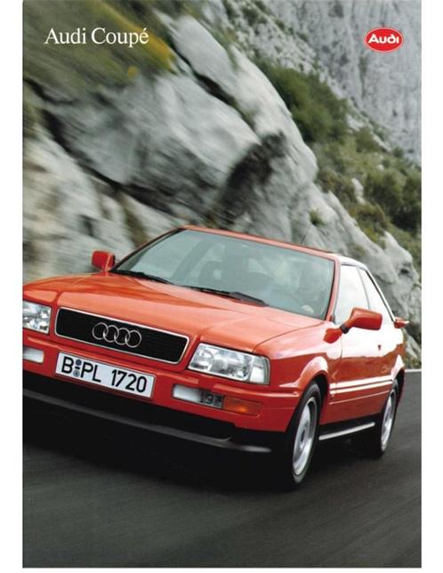 1993 AUDI COUPE BROCHURE NEDERLANDS, Boeken, Auto's | Folders en Tijdschriften, Audi