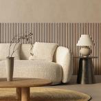 Akoestische wandpanelen met halfronde latjes - licht eiken -, Verzenden, Nieuw