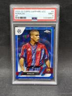 2022/23 Topps Chrome Sapphire UCC Ronaldo #9 SP - PSA 9, Nieuw