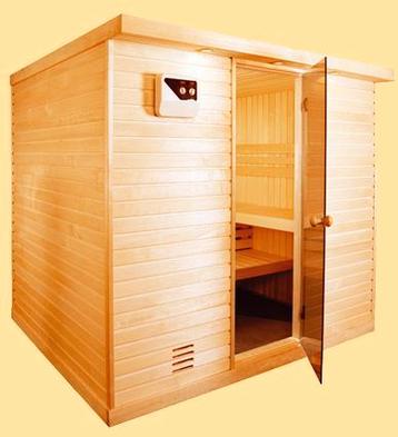 ACTIE laatste modellen C-Quel Royal Aspen Sauna 2X2