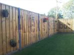 23 planks tuinscherm hout beton schuttingen maximale privacy, Nieuw, Hout, 1 tot 2 meter