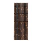 Bamboe schutting halfrond - 90 x 240 cm - Donker - Eviro Bam, Verzenden, Nieuw