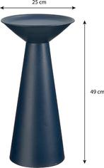 Mica Decorations Chiel Bijzettafel - H49 x Ø25 cm - FSC 100%, Huis en Inrichting, Verzenden, Nieuw