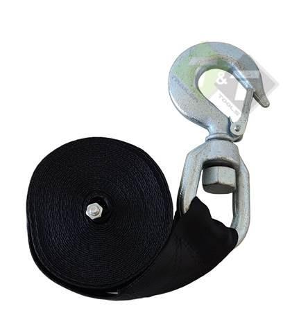 Lierband 6,5 Meter X 50 Mm Met Haak - Handlierband - Lier Ba, Doe-het-zelf en Verbouw, Overige Doe-het-zelf en Verbouw, Nieuw