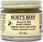 BURT'S BEES ALMOND & MILK HAND CREAM HANDCREME POT 57 GRAM, Verzenden, Nieuw