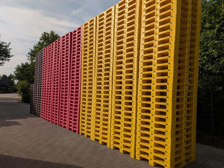 Kunststof pallets , plastic pallets , nieuw , Dolav, Doe-het-zelf en Verbouw, Kratten en Dozen, Nieuw, Ophalen of Verzenden