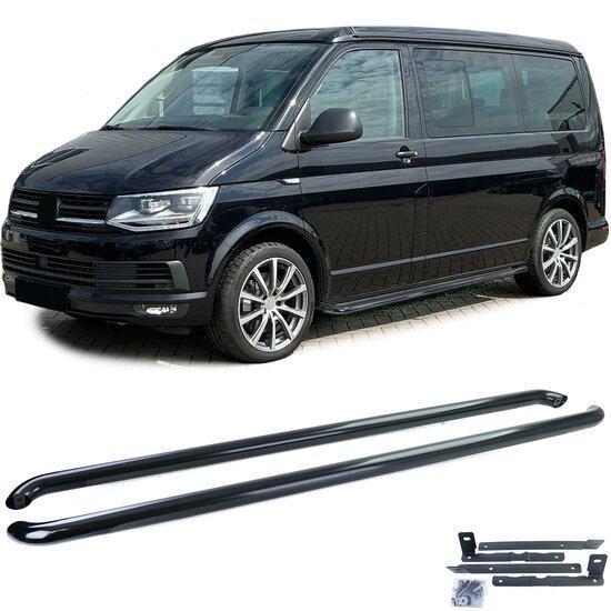 Sidebars Zwart VW Transporter T5 T6 T6.1 CS136, Auto-onderdelen, Sidebars, Nieuw