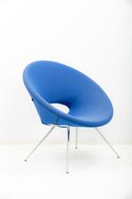 Vepa Sedia Design Blauwe Fauteuil, Huis en Inrichting, Stoelen, Gebruikt, Drie, Blauw, Ophalen of Verzenden