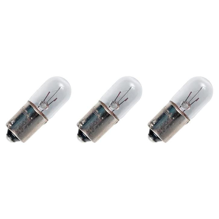 Signaallamp BA9S 6V 0.3W - 50 mAh - 3 stuks - T10 Gloeilamp, Auto-onderdelen, Verlichting, Nieuw, Verzenden