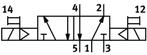 Festo 5/2 Bistabiel Lucht Magneetventiel Bouwgrootte 18mm, Verzenden, Nieuw