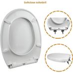 WC Bril - Velvalux Corta - Toiletbril met Deksel -, Doe-het-zelf en Verbouw, Sanitair, Ophalen of Verzenden, Nieuw