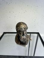 Beeld, Beeld van Zeus op Marmeren Sokkel - 18 cm - Metaal