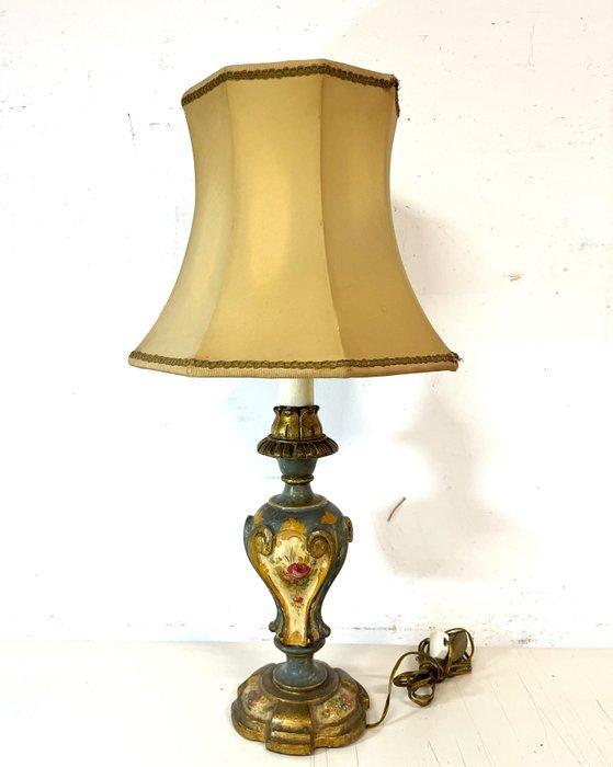 Tafellamp - Hout, Antiek en Kunst, Curiosa en Brocante