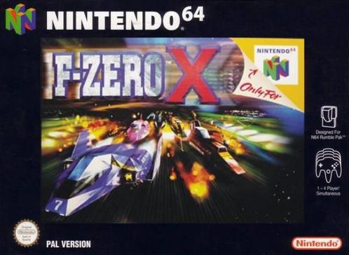 F-Zero X (Nintendo 64), Spelcomputers en Games, Games | Nintendo 64, Gebruikt, Verzenden