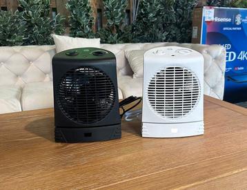 Ventilatorkachel Zwart Wit beschikbaar voor biedingen