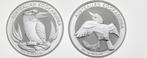 Australië. 1 Dollar 2011/2012 Kookaburra, 2x1 Oz (.999), Postzegels en Munten, Munten | Europa | Niet-Euromunten