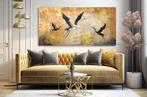 Monika Spiewak - Herons - XXL - Oil Painting On The Frame -, Antiek en Kunst