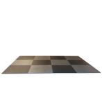 Puzzelmattenset 2 cm. zwart/grijs 12 m2, Ophalen of Verzenden, Nieuw