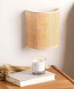 Boho Wandlamp – Handgeweven Henneptouw, Retro Design E27, Huis en Inrichting, Lampen | Wandlampen, Verzenden, Nieuw
