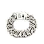 Zilveren Buddha to Buddha armband; Chain XL | 21 cm