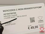 Mercedes C Klasse W204 Brandstofpomp A218700194, Ophalen, Gebruikt, Mercedes-Benz