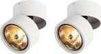 QAZQA Plafondspot 2 stuks - Go Nine, Huis en Inrichting, Verzenden, Nieuw