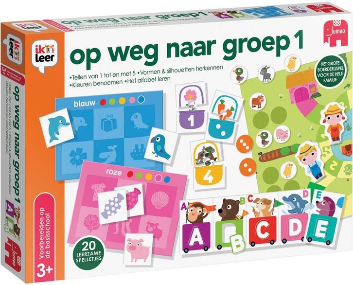 Ik Leer - Op weg Naar Groep 1 | Jumbo - Educatieve spellen, Kinderen en Baby's, Speelgoed | Educatief en Creatief, Nieuw, Verzenden