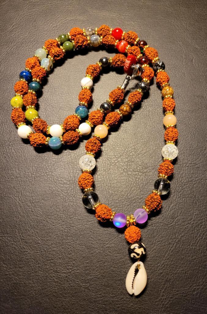 Rudraksha, Hobby en Vrije tijd, Kralen en Sieraden maken, Kraal, Nieuw, Verzenden