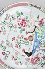 Bord - A CHINESE FAMILLE ROSE PHEASANTS DISH DECORATED -