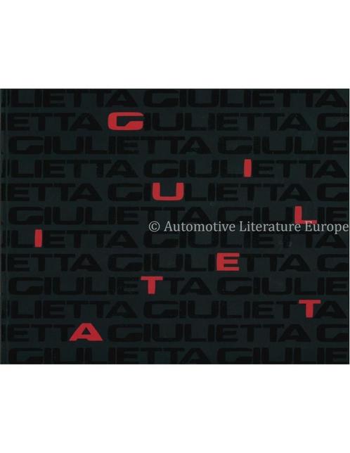 2019 ALFA ROMEO GIULIETTA BROCHURE ITALIAANS, Boeken, Auto's | Folders en Tijdschriften, Alfa Romeo