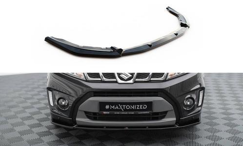 Voorspoiler V.2 Suzuki Vitara S Mk2 Maxton Glans Zwart, Auto-onderdelen, Carrosserie en Plaatwerk, Ophalen of Verzenden