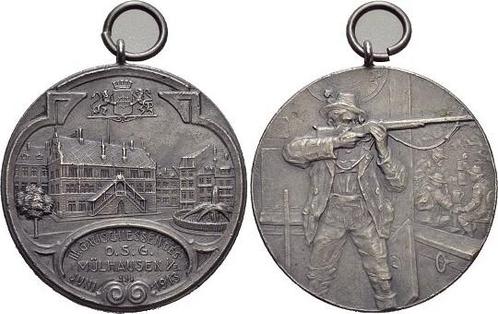 Medaille 1913 Muehlhausen, Stadt (elsass), Postzegels en Munten, Penningen en Medailles, Verzenden