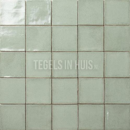 Wandtegel handvorm altea mint groen 10x10 wandtegel, Doe-het-zelf en Verbouw, Tegels, Wandtegels, Nieuw, 10 m² of meer, Keramiek