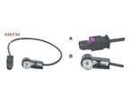 Antenne Adapter BMW VW Touran Fakra male - ISO male, Auto diversen, Auto-accessoires, Verzenden, Nieuw