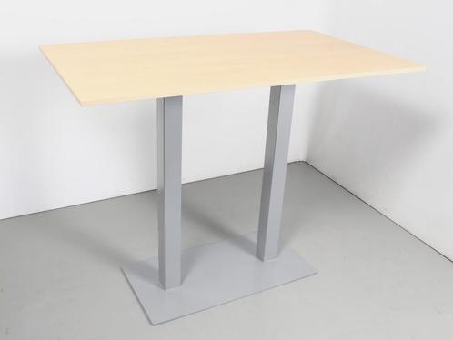 Vepa T60VH bartafel, 140x80x110 cm, alu-licht eiken, Zakelijke goederen, Kantoor en Winkelinrichting | Kantoormeubilair en Inrichting