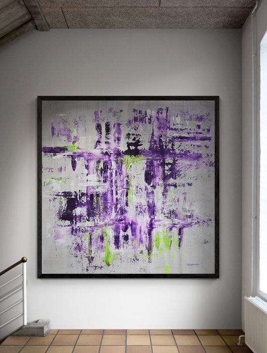 Bri Debernardi - LAVENDERS- XXL, Antiek en Kunst, Kunst | Schilderijen | Modern