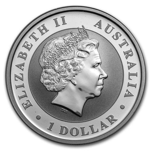 Australië. 1 Dollar 2018 Kookaburra Privy Mark Panda Beijing, Postzegels en Munten, Munten | Europa | Niet-Euromunten