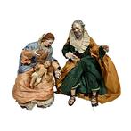 sculptuur, Presepe Napoletano - Natività Sacra Famiglia -
