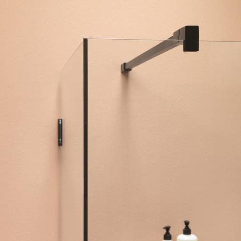 Aanbieding: Inloopdouche I Am Type A3 100X200 Mat Zwart, Doe-het-zelf en Verbouw, Sanitair, Ophalen of Verzenden