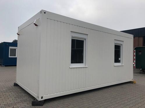 Kantoorunit 6x3 mtr 2 zijramen links, Zakelijke goederen, Machines en Bouw | Keten en Containers, Ophalen of Verzenden