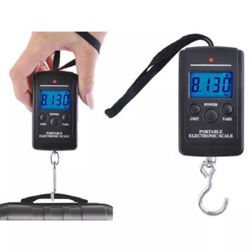 Ruhhy Digitale Bagageweegschaal met LED - Tot 40kg - Comp... beschikbaar voor biedingen