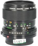 Tweedehands Canon FD 50mm f/3.5 Macro CM5845, Ophalen of Verzenden, Gebruikt, Macrolens