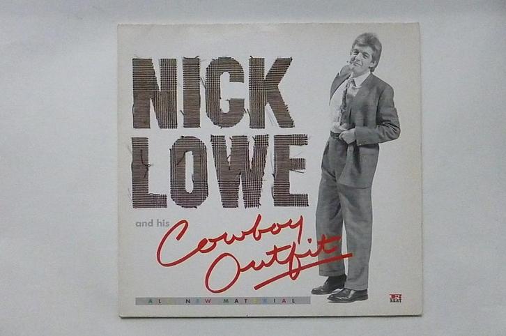 Nick Lowe - and his Cowboy Outfit (LP), Cd's en Dvd's, Vinyl | Pop, Zo goed als nieuw, Verzenden