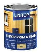 Linitop Prim & Finish - Kleurloos - 2,5 liter, Doe-het-zelf en Verbouw, Verf, Beits en Lak, Overige kleuren, Nieuw, Beits, Ophalen of Verzenden