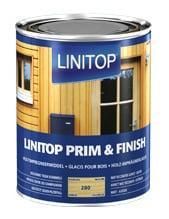 Linitop Prim & Finish - Kleurloos - 2,5 liter, Doe-het-zelf en Verbouw, Verf, Beits en Lak, Beits, Overige kleuren, Nieuw, Minder dan 5 liter