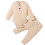 2-delig baby pakje met broek en romper met lange mouwen, Kinderen en Baby's, Babykleding | Maat 62, Nieuw, Sweet-One, Pakje, Verzenden